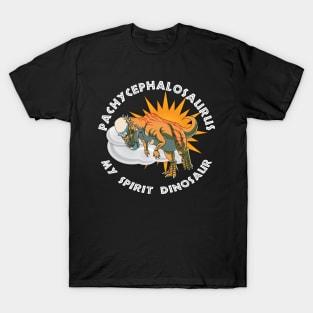 My Pachycephalosaurus Dinosaur Spirit Design T-Shirt